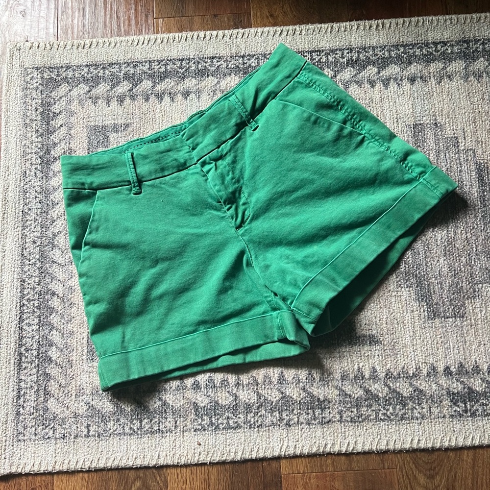 Dear John High Waist Green Shorts